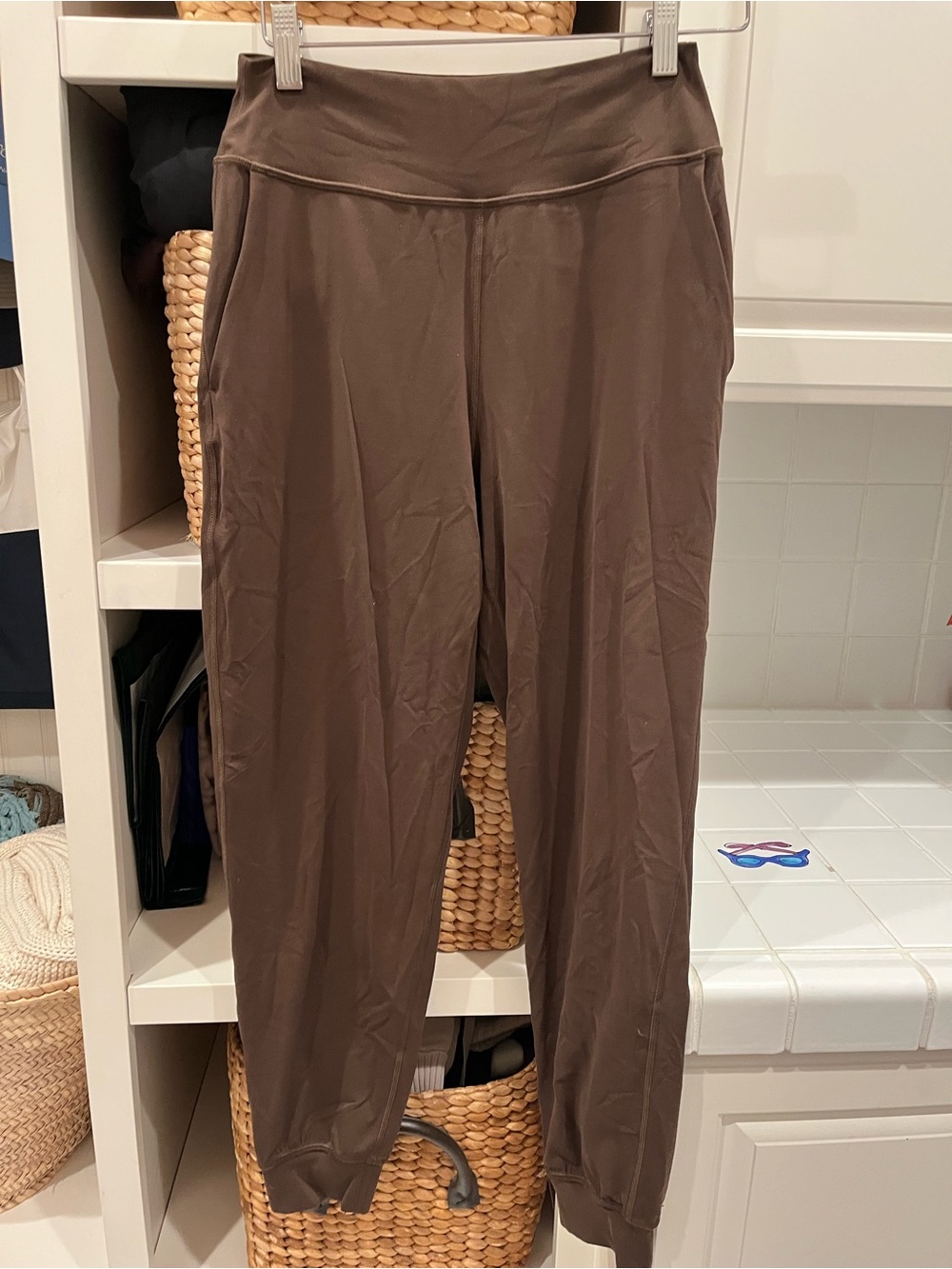 🍋LULULEMON High-Rise Brown Jogger Pants for Women